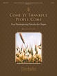Come, Ye Thankful People, Come Organ sheet music cover